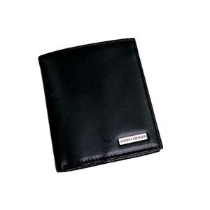 Tommy Hilfiger Men’s Black Genuine Leather Billfold Wallet